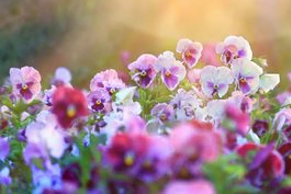 Bunte Stiefmütterchen